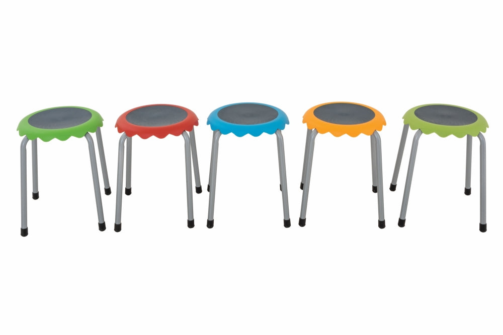 Ergerite Stackable Stools (Set of 5)