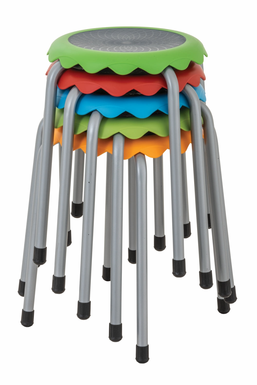 Ergerite Stackable Stools (Set of 5)