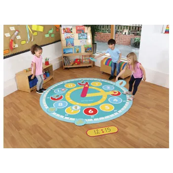 Tell the Time Rug & Accessory Pack