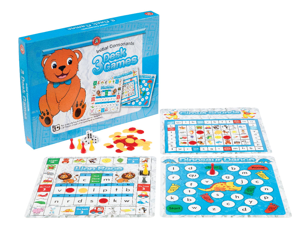 Initial Consonant- 3 Desk Games