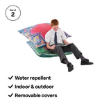 Tropical Outdoor Cushions - Set of 2 - 100cm