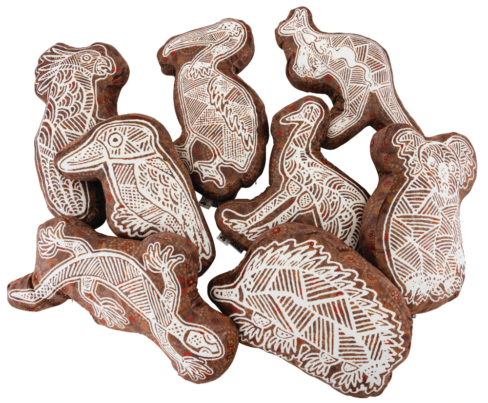 Gumbula Land Animals Cushions - Set 8