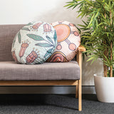 Mirii Art Round Aboriginal Cushions Set of 4