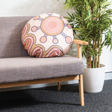 Mirii Art Round Aboriginal Cushions Set of 4