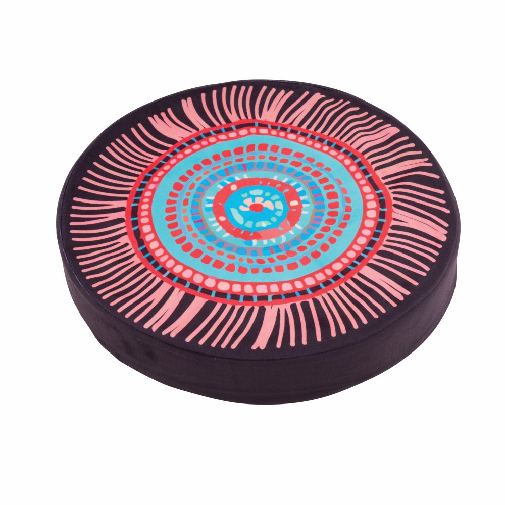 Aboriginal Round Floor Cushion