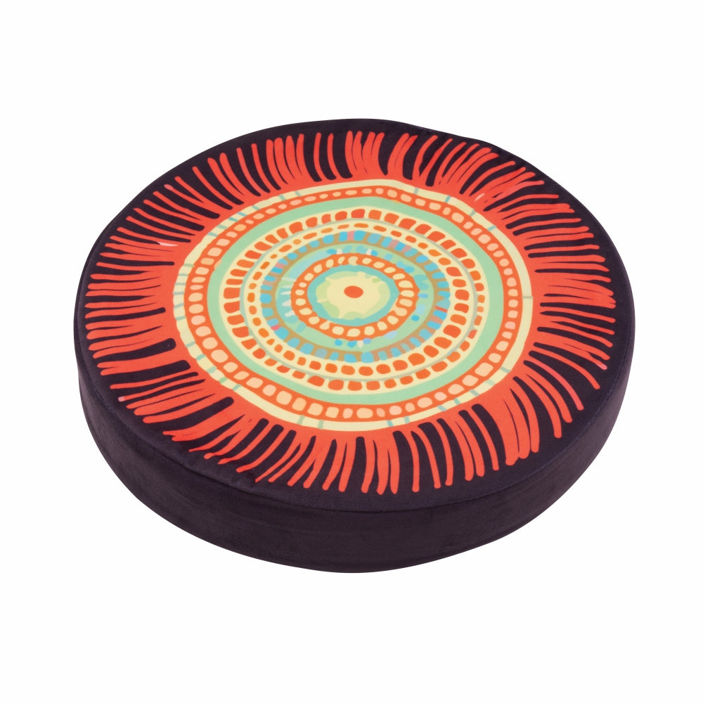 Aboriginal Round Floor Cushion
