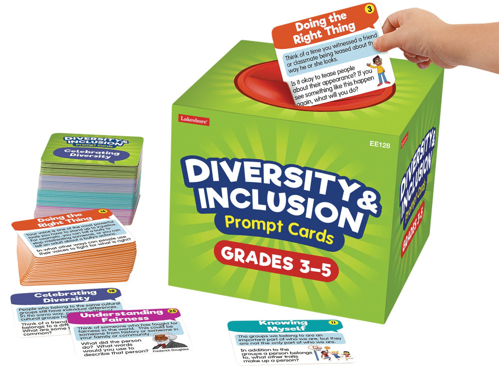 Diversity & Inclusion Prompt Cards - Gr. 3-5