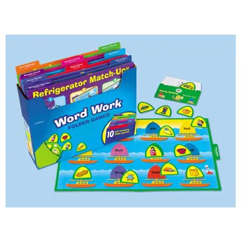 Word Work Folder Games Library
