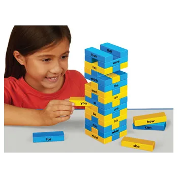 Tower of Sight-Words Game - Level 1
