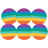 Large 30cm Pop It Set of 6