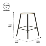 Norwegia Spaces Stackable Stool - 70 cm