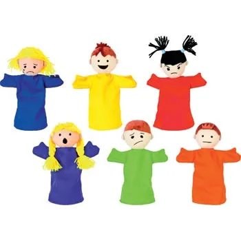Emotions Puppets Set of 6