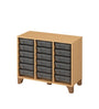 Axima Tote Tray Cabinet with 18 Small Trays - 74 cm (H)