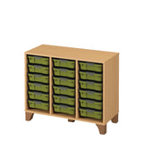 Axima Tote Tray Cabinet with 18 Small Trays - 74 cm (H)
