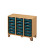 Axima Tote Tray Cabinet with 18 Small Trays - 74 cm (H)