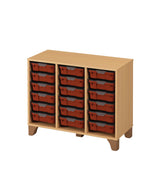 Axima Tote Tray Cabinet with 18 Small Trays - 74 cm (H)
