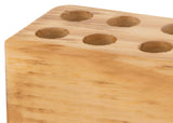 Teachables Scissor Wooden 12 Hole Block
