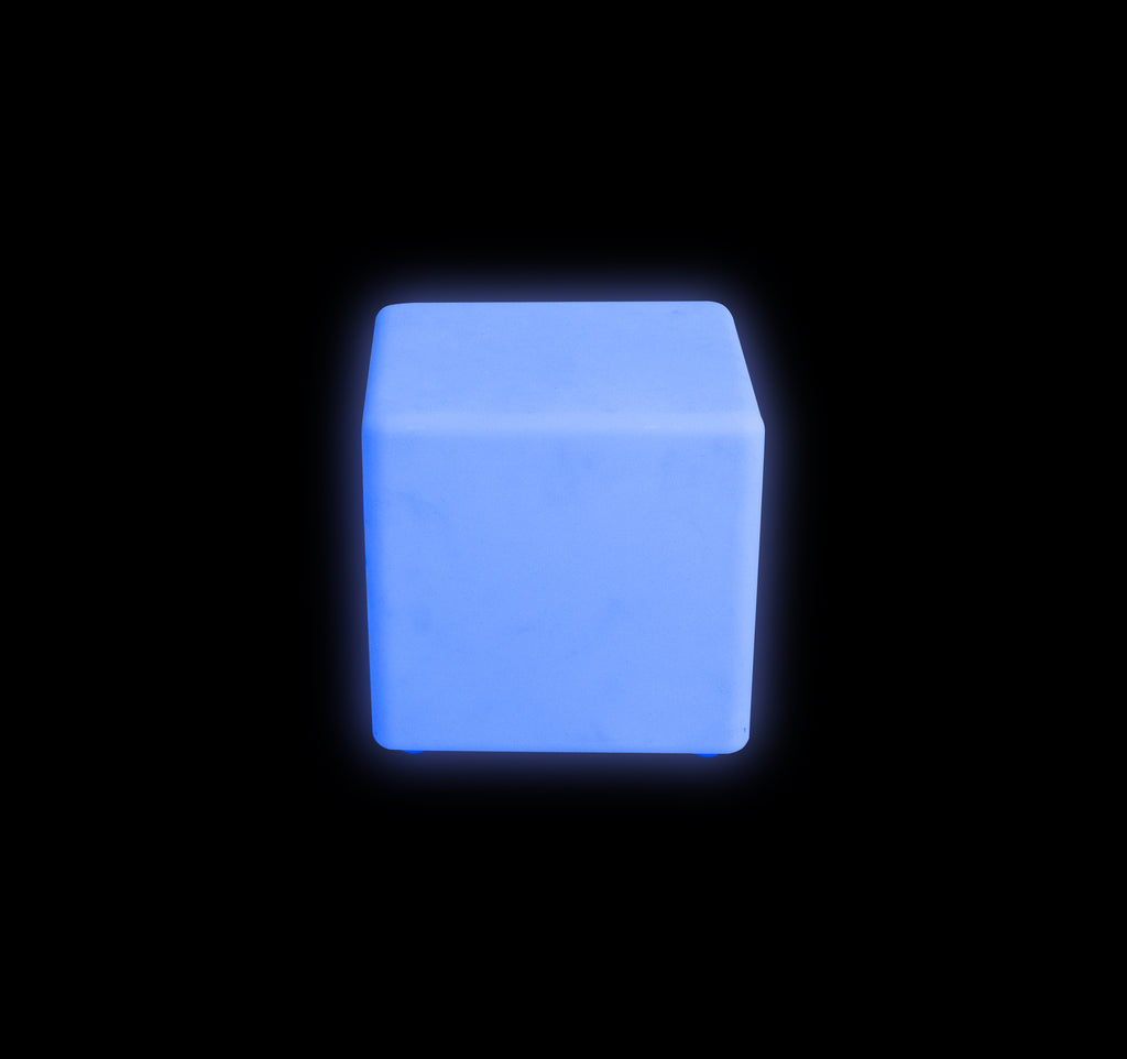 Colour Changing LED Stool - Large 40cm + Adaptor