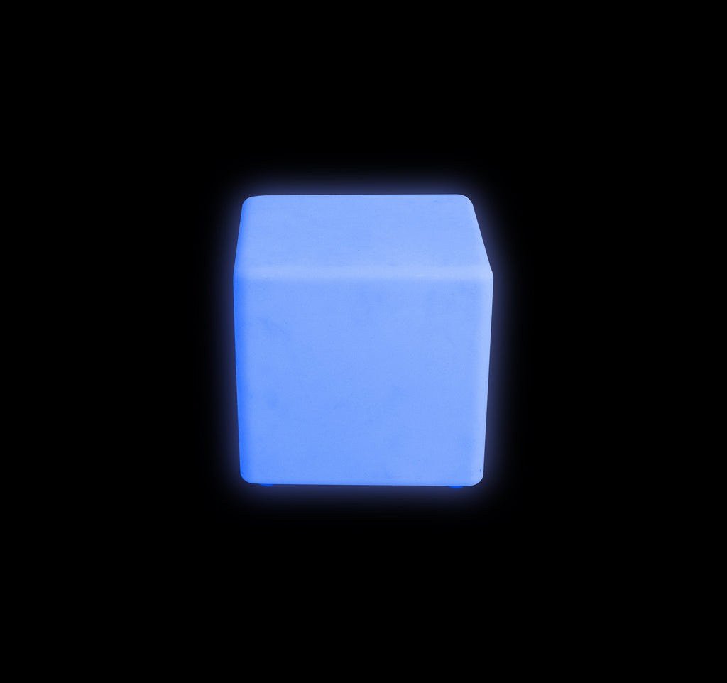 Colour Changing LED Stool - Medium 30cm + Adaptor