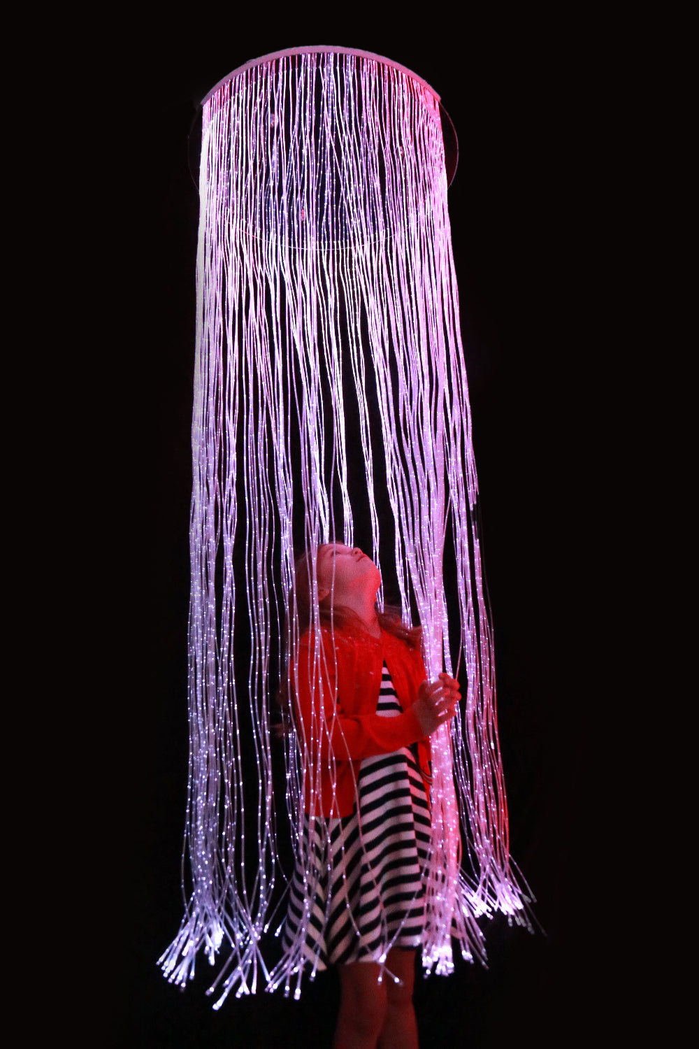 Sensory Fibre Optic Curtain Ring + Adaptor