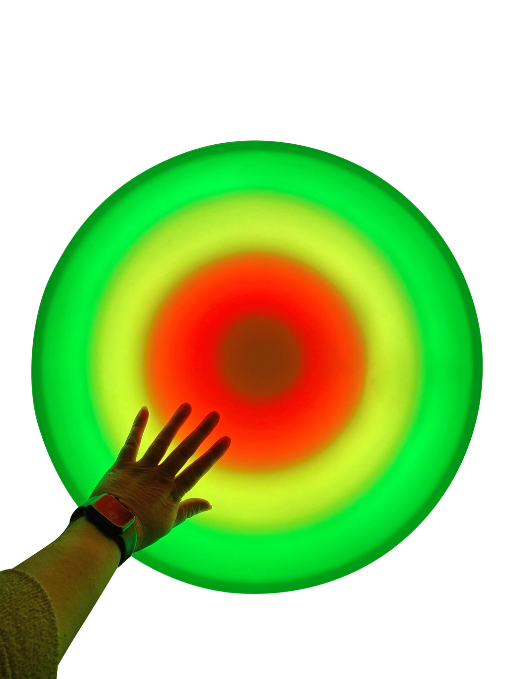 Round Interactive Colour Changing Tile 50cm + Adaptor