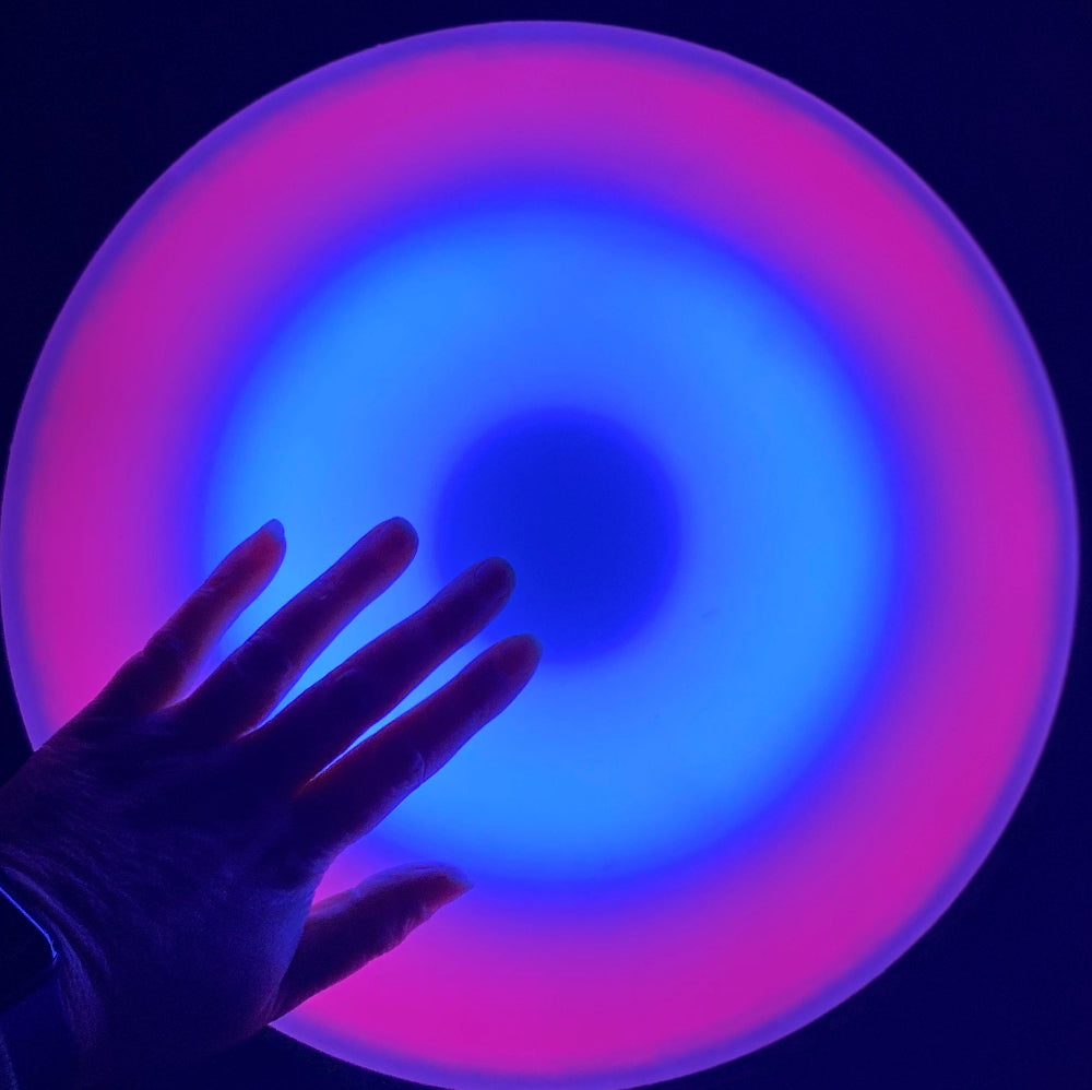 Round Interactive Colour Changing Tile 30cm + Adaptor