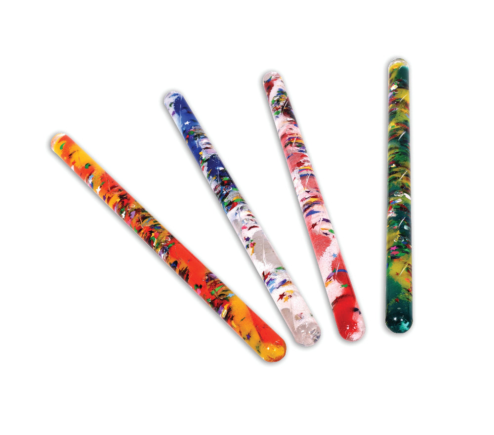 Glitter Tube 32cm Pk4