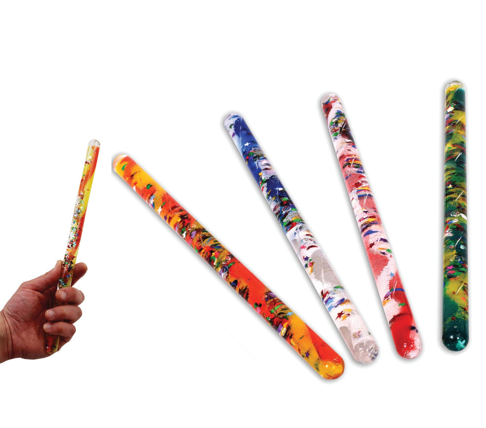 Glitter Tube 32cm Pk4