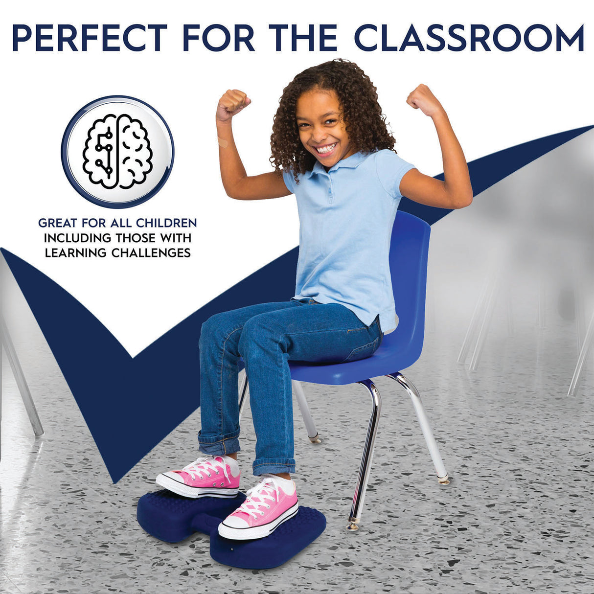 French Wiggle Feet Sensory Cushion