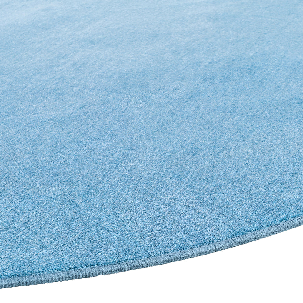 Round Rug - Blue