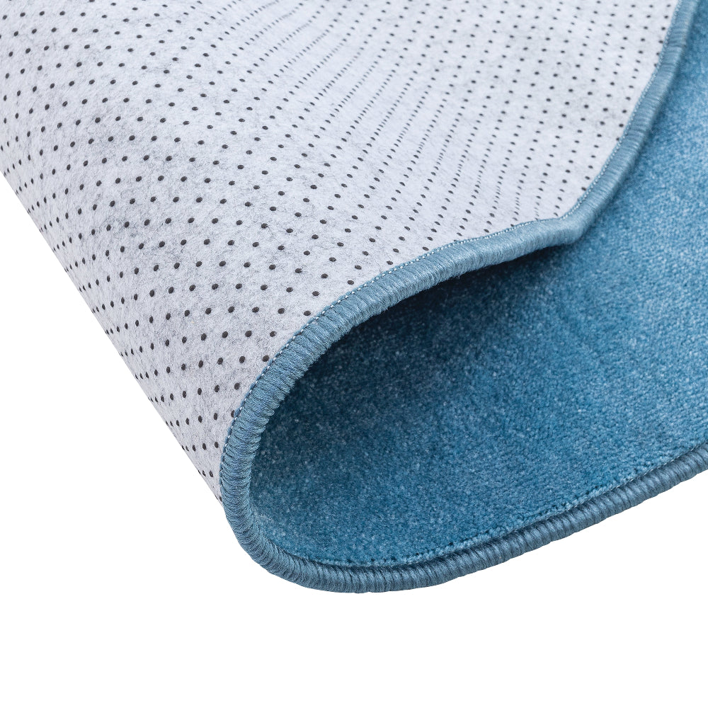 Round Rug - Blue