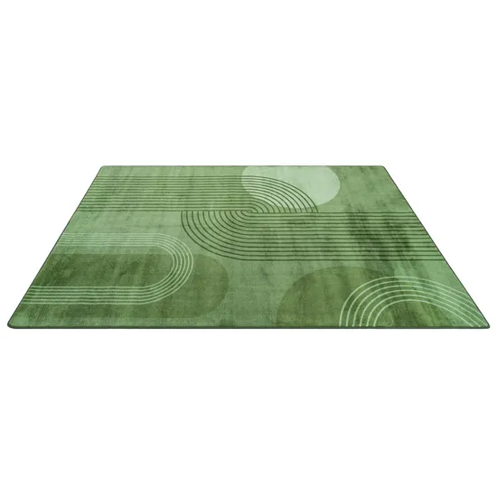 Green Arches Rug – Elizabeth Richards Pty Ltd