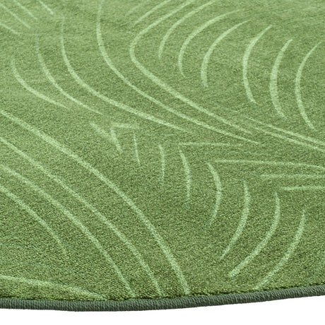 Oval Leaf Rug