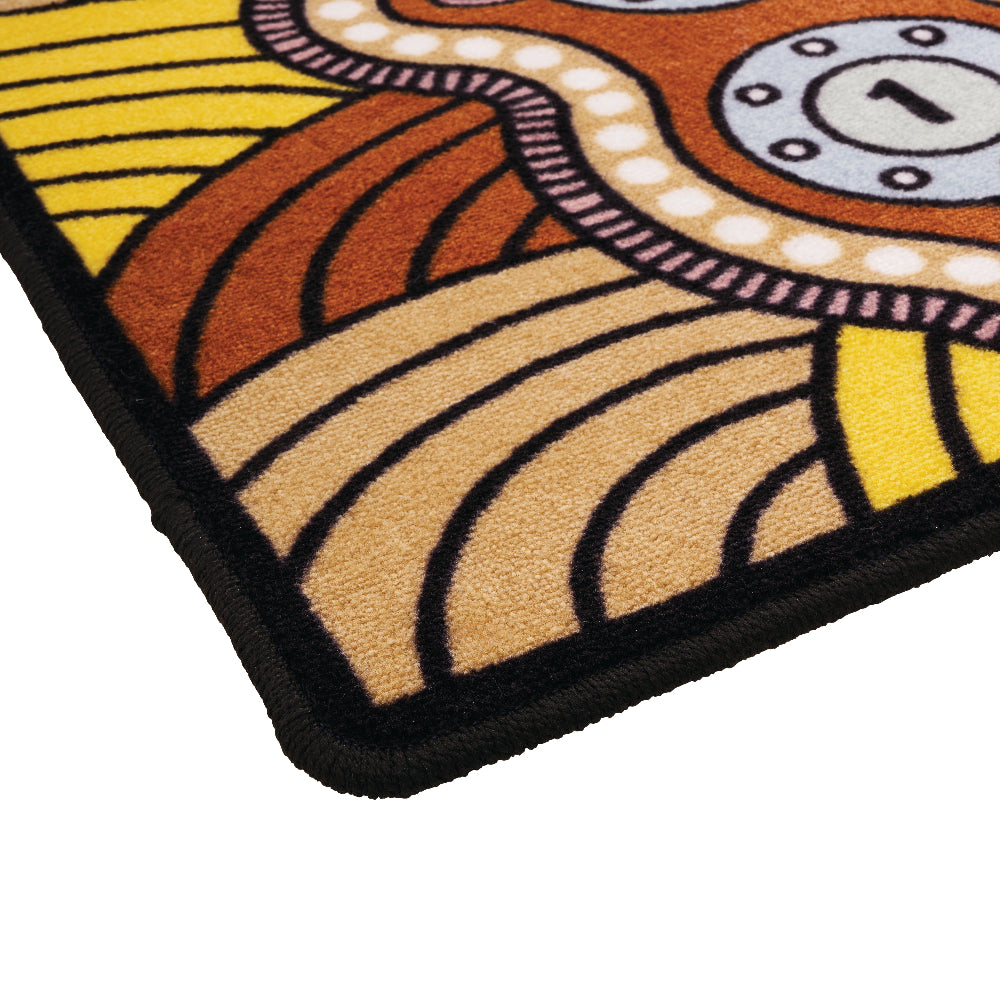Indigenous Land Hop Scotch Floor Rug