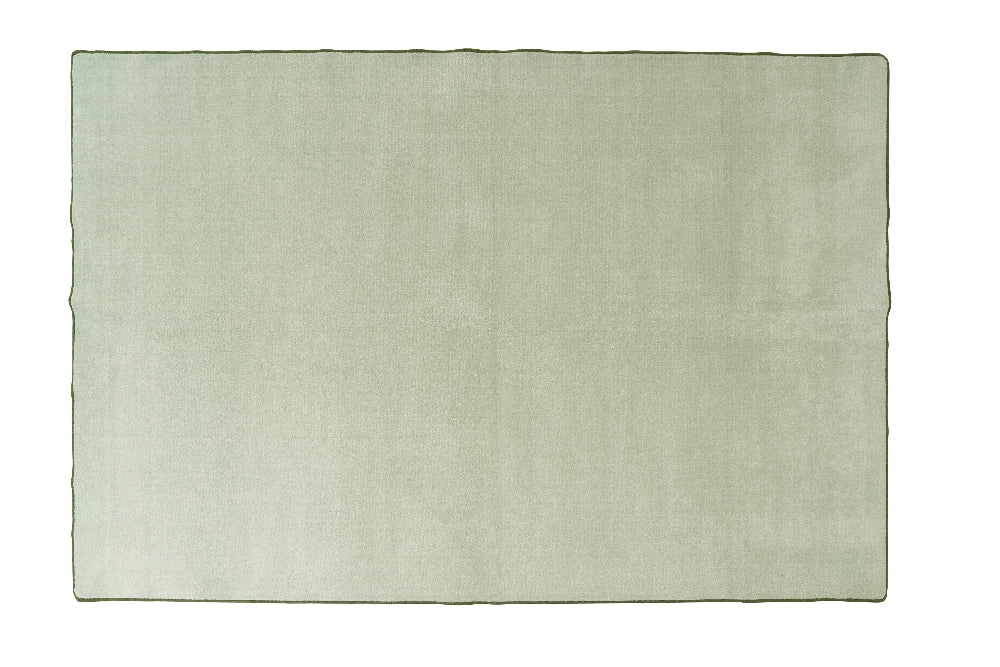 Light Green Rectangle Rug