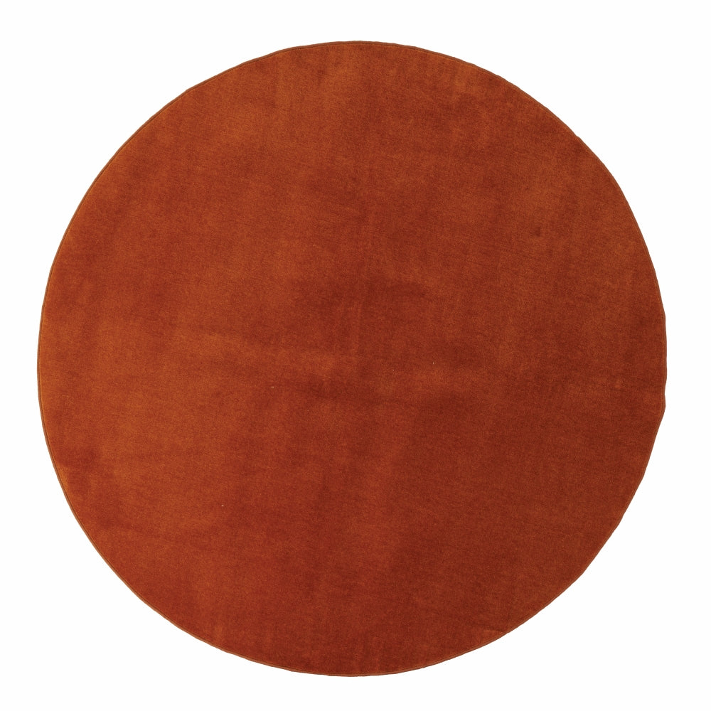 Terracotta Round Rug