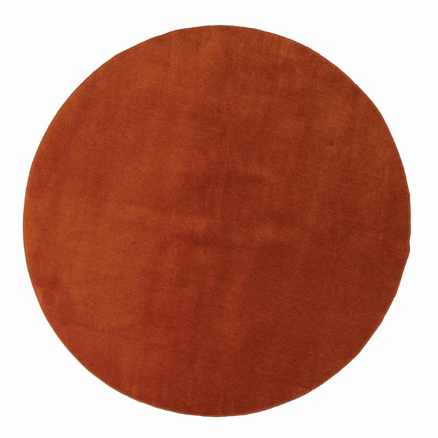 Terracotta Round Rug