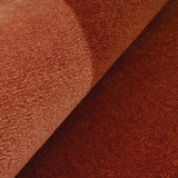 Terracotta Oval Rug