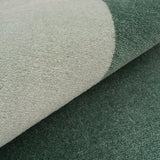 Green Oval Rug
