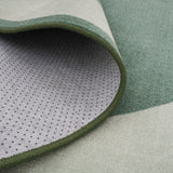 Green Oval Rug
