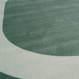 Green Oval Rug
