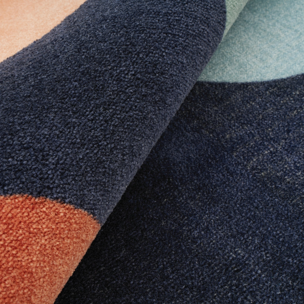 Colours of Australia Rug - Semi Circle