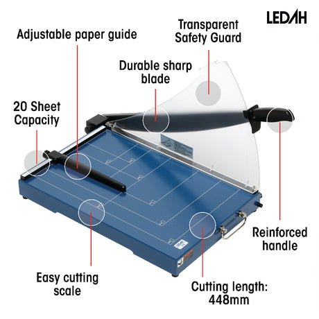 Ledah Professional Guillotine Metal Base A3