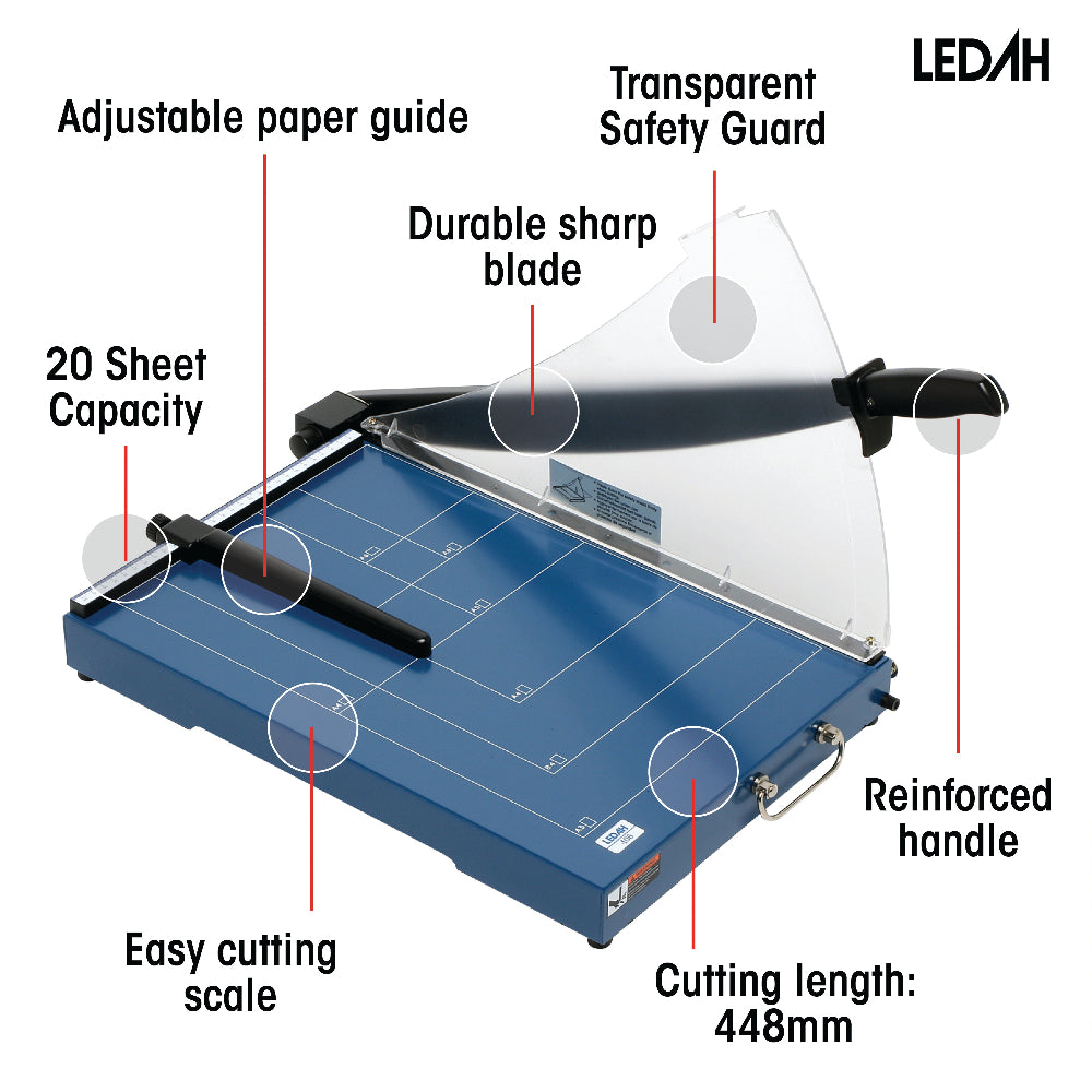Ledah Professional Guillotine Metal Base A3