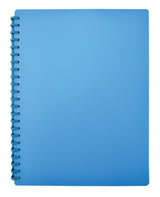 Display Book A4 Blue 20 Pocket