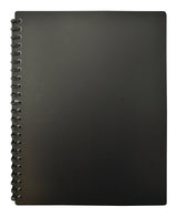 Display Book A4 Black 20 Pocket