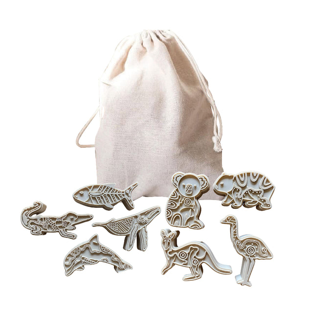 Aboriginal Animal Stampers Set of 8