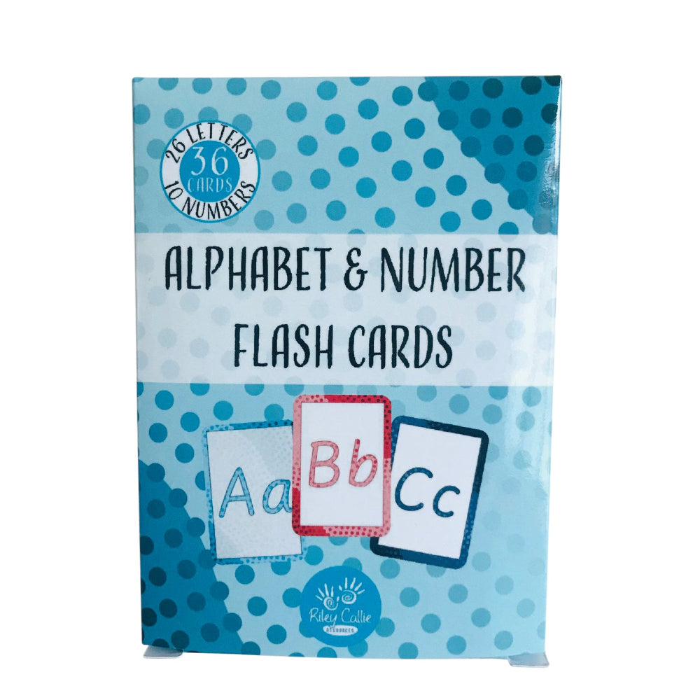 Alphabet & Number Flash Cards