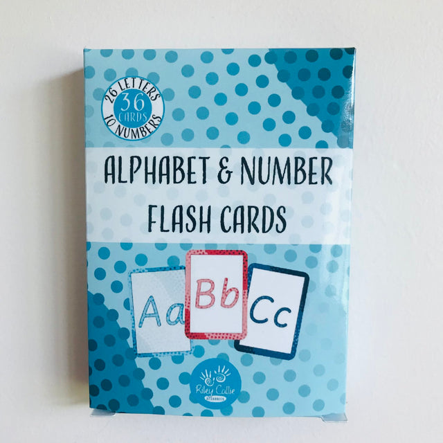 Alphabet & Number Flash Cards