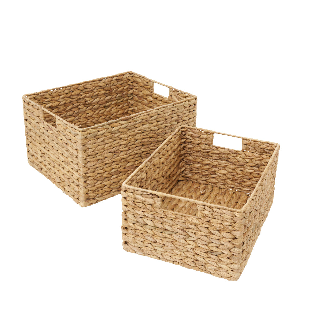 Water Hyacinth Basket - Set of 2